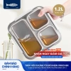 Hộp cơm trưa cách nhiệt thép không gỉ MISANBROO 316 Phần Lan - Siêu bền cho nhân viên văn phòng, giá ưu đãi 154.000đ