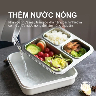 Hộp cơm trưa cách nhiệt thép không gỉ MISANBROO 316 Phần Lan - Siêu bền cho nhân viên văn phòng, giá ưu đãi 154.000đ 7