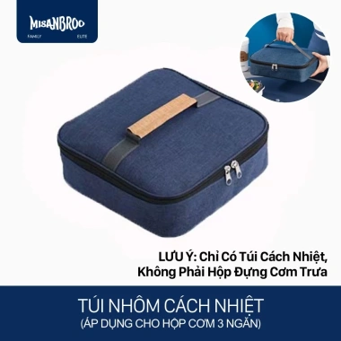 Hộp cơm trưa cách nhiệt thép không gỉ MISANBROO 316 Phần Lan - Siêu bền cho nhân viên văn phòng, giá ưu đãi 154.000đ 10