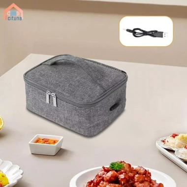 Hộp Cơm USB Vải Oxford Ấm Thực Phẩm Dã Ngoại – Nóng Nhanh, Phòng Gym – 268.920₫ 5