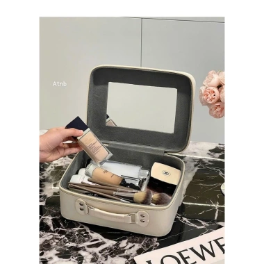 Hộp Cốp Đựng Mỹ Phẩm & Đồ Make Up Có Gương, Cute, Dung Tích Lớn - Giá 156k 3 Hộp Cốp Đựng Mỹ Phẩm & Đồ Make Up Có Gương, Cute, Dung Tích Lớn - Giá 156k 3