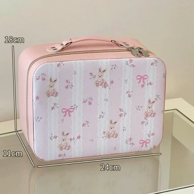 Hộp Cốp Đựng Mỹ Phẩm & Đồ Make Up Có Gương, Cute, Dung Tích Lớn - Giá 156k 7 Hộp Cốp Đựng Mỹ Phẩm & Đồ Make Up Có Gương, Cute, Dung Tích Lớn - Giá 156k 7