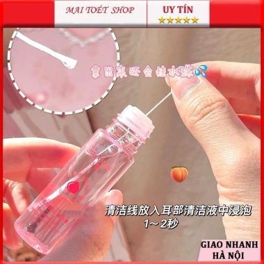 Hộp Dây Dung Dịch Vệ Sinh Lỗ Xỏ Khuyên Tai GECOMO - Nhỏ Gọn, An Toàn, Tiện Dụng, Giá 38.000₫ Giảm Giá 2 Hộp Dây Dung Dịch Vệ Sinh Lỗ Xỏ Khuyên Tai GECOMO - Nhỏ Gọn, An Toàn, Tiện Dụng, Giá 38.000₫ Giảm Giá 2