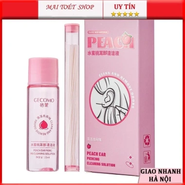 Hộp Dây Dung Dịch Vệ Sinh Lỗ Xỏ Khuyên Tai GECOMO - Nhỏ Gọn, An Toàn, Tiện Dụng, Giá 38.000₫ Giảm Giá 3 Hộp Dây Dung Dịch Vệ Sinh Lỗ Xỏ Khuyên Tai GECOMO - Nhỏ Gọn, An Toàn, Tiện Dụng, Giá 38.000₫ Giảm Giá 3