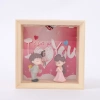 Hộp Đèn Khung Gỗ Cặp Đôi Tình Nhân - Đèn LED Trang Trí, Quà Tặng Kỷ Niệm Ngày Cưới Valentine Noel - Giá 149.000 VND 5