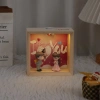Hộp Đèn Khung Gỗ Cặp Đôi Tình Nhân - Đèn LED Trang Trí, Quà Tặng Kỷ Niệm Ngày Cưới Valentine Noel - Giá 149.000 VND 7