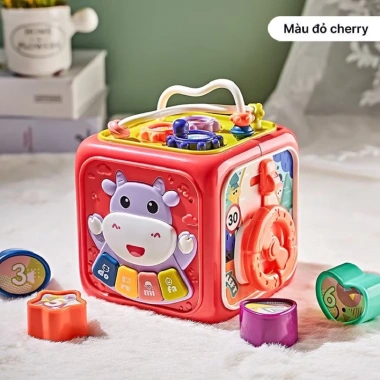 Hộp Đồ Chơi Âm Nhạc 6 Mặt Tiếng Anh Giáo Dục Bé Phát Triển MiaBaby 105.000 VND 7