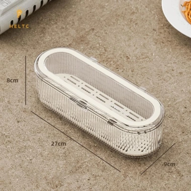 Hộp Đũa Chống Bụi - Nắp Trong Suốt, Bảo Quản Thìa Nĩa Dao Kéo cho Nhà Bếp & Nhà Hàng