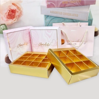 Hộp Đựng 10 Set Socola 8 9 12 Viên Set Hộp và Túi Giá Ưu Đãi 130.000 VND 9