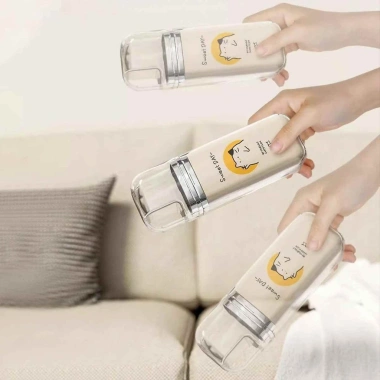 Hộp đựng bàn chải 3 trong 1 du lịch di động, kèm kem đánh răng, nắp PEACH