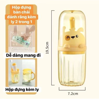 Hộp đựng bàn chải đánh răng con vịt vàng du lịch tiện lợi - Thiết kế nhẹ, bảo vệ vệ sinh, giảm giá 20% 7 Hộp đựng bàn chải đánh răng con vịt vàng du lịch tiện lợi - Thiết kế nhẹ, bảo vệ vệ sinh, giảm giá 20% 7