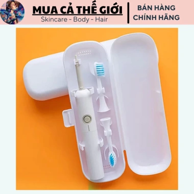 Hộp đựng bàn chải đánh răng điện du lịch gọn nhẹ bảo vệ vệ sinh giá 29.000 VND 2 Hộp đựng bàn chải đánh răng điện du lịch gọn nhẹ bảo vệ vệ sinh giá 29.000 VND 2