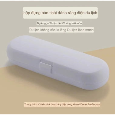Hộp đựng bàn chải đánh răng điện du lịch gọn nhẹ bảo vệ vệ sinh giá 29.000 VND