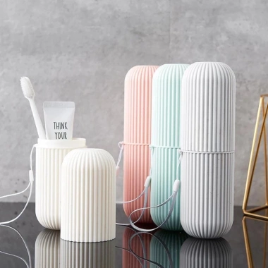 Hộp đựng bàn chải đánh răng du lịch CHIMY cao cấp - Cốc tiện lợi, giá chỉ 17.000₫