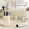 Hộp Đựng Bàn Chải Du Lịch 3 trong 1 Nắp Đậy Đa Năng Cốc Nhỏ Gọn Tiện Lợi Giá 50.000đ 3