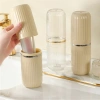 Hộp Đựng Bàn Chải Du Lịch & Cốc Đánh Răng PET Cao Cấp - Tiện Dụng, 49.000 VND 7