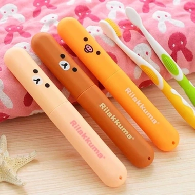 Hộp Đựng Bàn Chải Du Lịch Gấu Rilakkuma Đáng Yêu - MERCA Giá 9.500₫ 4