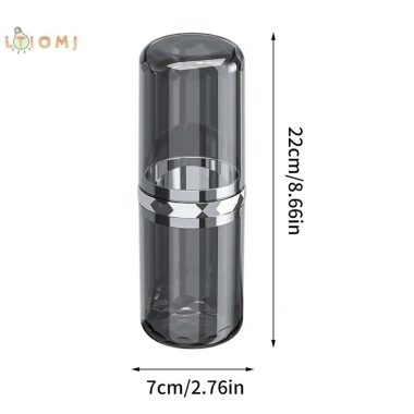 Hộp đựng bàn chải du lịch nhựa 2 ngăn cốc rửa & nước súc miệng - chỉ 55.000₫