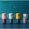 Hộp đựng bàn chải KANNERT du lịch - Nắp cốc dễ thương tích hợp, chỉ 49.280₫
