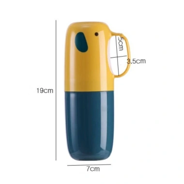 Hộp đựng bàn chải KANNERT du lịch - Nắp cốc dễ thương tích hợp, chỉ 49.280₫ 2