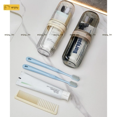 Hộp Đựng Bàn Chải Kem & Cốc Đánh Răng 2 trong 1 Sang Trọng, Tiện Lợi Du Lịch - 29.700 VND 4