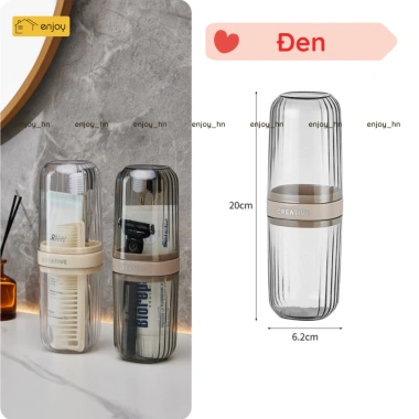 Hộp Đựng Bàn Chải Kem & Cốc Đánh Răng 2 trong 1 Sang Trọng, Tiện Lợi Du Lịch - 29.700 VND 10