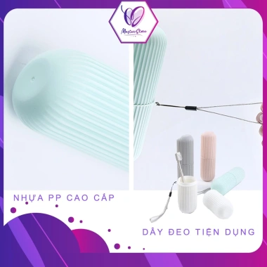 Hộp đựng bàn chải & kem đánh răng du lịch đa năng Master Store - Giá 18.500₫ 3