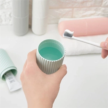 Hộp đựng bàn chải & kem đánh răng du lịch đa năng – Tiết kiệm không gian, bảo vệ vệ sinh, 17.000₫ 7