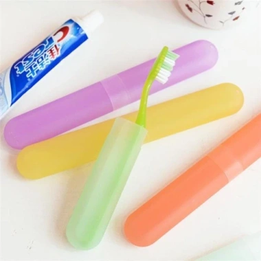 Hộp Đựng Bàn Chải & Kem Đánh Răng Du Lịch Mini - Tiện Lợi, Bảo Vệ Vệ Sinh, Giá 15k
