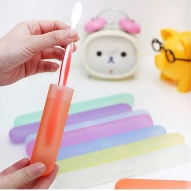 Hộp Đựng Bàn Chải & Kem Đánh Răng Du Lịch Mini - Tiện Lợi, Bảo Vệ Vệ Sinh, Giá 15k
