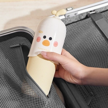 Hộp Đựng Bàn Chải Kem Đánh Răng và Cốc Du Lịch Pastel Đáng Yêu - Bộ Bền Đẹp, 29.900₫