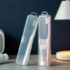 Hộp đựng bàn chải Koqzm trong suốt, di động du lịch, nhựa cao cấp - Giá 28.710₫