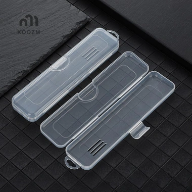 Hộp đựng bàn chải Koqzm trong suốt, di động du lịch, nhựa cao cấp - Giá 28.710₫ 8 Hộp đựng bàn chải Koqzm trong suốt, di động du lịch, nhựa cao cấp - Giá 28.710₫ 8