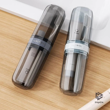 Hộp đựng bàn chải và cốc nước súc miệng di động - Bộ đồ vệ sinh du lịch mới, tiện lợi, giá ưu đãi 55.080 VND 2