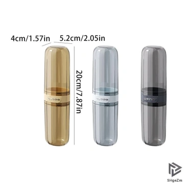Hộp đựng bàn chải và cốc nước súc miệng di động - Bộ đồ vệ sinh du lịch mới, tiện lợi, giá ưu đãi 55.080 VND 5