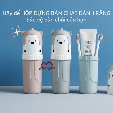Hộp đựng bàn chải và kem đánh răng du lịch C010 N019 - Tiện lợi, giá ưu đãi 34.300₫ 7