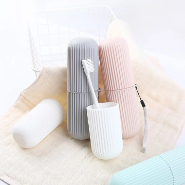 Hộp Đựng Bàn Chải và Kem Đánh Răng Du Lịch Mẫu Mới Tiện Lợi 12.749 VND