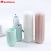 Hộp Đựng Bàn Chải và Tuýp Kem Tròn Vân: Cốc Đánh Răng Du Lịch Văn Phòng Gọn Gàng Tiện Dụng 13.000 3