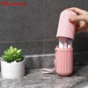 Hộp Đựng Bàn Chải và Tuýp Kem Tròn Vân: Cốc Đánh Răng Du Lịch Văn Phòng Gọn Gàng Tiện Dụng 13.000 8