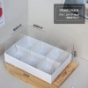 Hộp đựng bánh kem chia ngăn 4/6 ô cho cupcake & muffin, kèm nắp mica - chỉ 15.000₫ 8