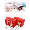 Hộp đựng bánh kẹo Tết mèo thần tài hoa hồng, có dây xách - Giá 59.000₫ 3
