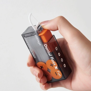 Hộp Đựng Chỉ Nha Khoa Nút Bấm - Hộp Tăm Xỉa Răng Bỏ Túi Di Động, Giá Ưu Đãi 45.000 4