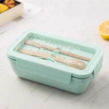 Hộp đựng cơm giữ nhiệt 2 tầng lúa mạch Tigerlife inox 304 và zon chống trào, tặng full đồ dùng 9