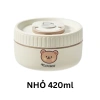 Hộp đựng cơm giữ nhiệt Inox 304 BEAR ChangHome+ 3 size 850/650/450ml chống tràn, dùng trong lò vi sóng - 85.000 VND 10