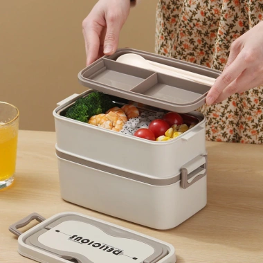 Hộp Đựng Cơm Giữ Nhiệt Inox 304 Cao Cấp Nhiều Tầng Dung Tích Lớn 59.000 VND
