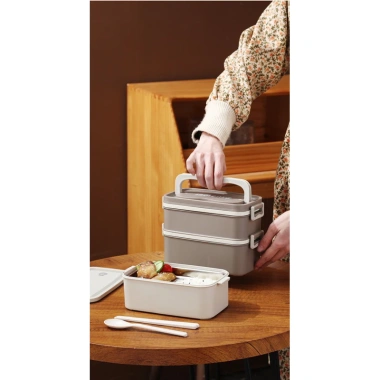 Hộp Đựng Cơm Giữ Nhiệt Inox 304 Cao Cấp Nhiều Tầng Dung Tích Lớn 59.000 VND