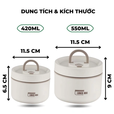Hộp đựng cơm giữ nhiệt Lucky 3 tầng thép không gỉ 304 kèm túi Dễ mang văn phòng, giữ nóng lâu 8 Hộp đựng cơm giữ nhiệt Lucky 3 tầng thép không gỉ 304 kèm túi Dễ mang văn phòng, giữ nóng lâu 8