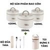 Hộp đựng cơm giữ nhiệt Lucky 3 tầng thép không gỉ 304 kèm túi Dễ mang văn phòng, giữ nóng lâu 9