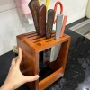 Hộp đựng dao gỗ đa năng, kệ cài dao kéo di động gọn nhẹ - Giá chỉ 96.666 VND 6
