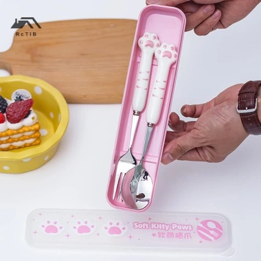 Hộp đựng dao kéo di động cho học sinh, hộp thìa, đũa đa năng, rỗng, giá chỉ 26.620 VND